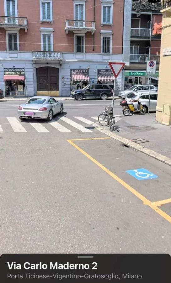Ferienwohnung Prestigioso Trilocale Sui Navigli Con A/C & Wi-Fi Mailand Exterior foto